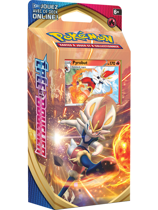 JCC Pokémon : deck à thème Pyrobut d’<em>Épée et Bouclier</em>