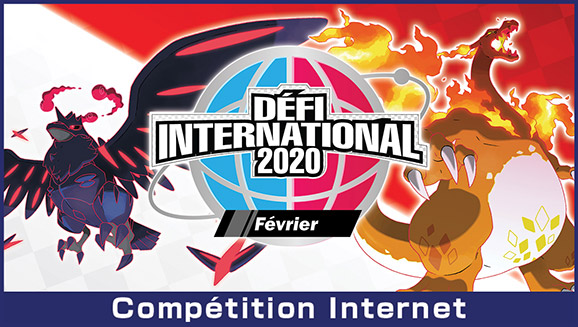 Participez au Défi International en ligne de février de Pokémon Épée et Pokémon Bouclier