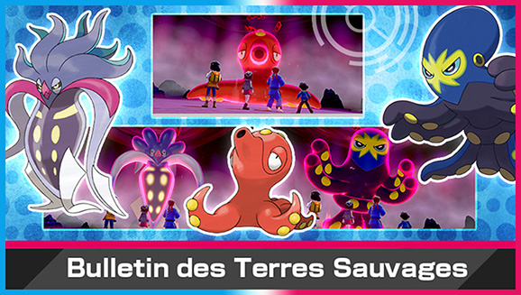 Croisez Octillery, Sepiatroce et Krakos dans les raids Dynamax