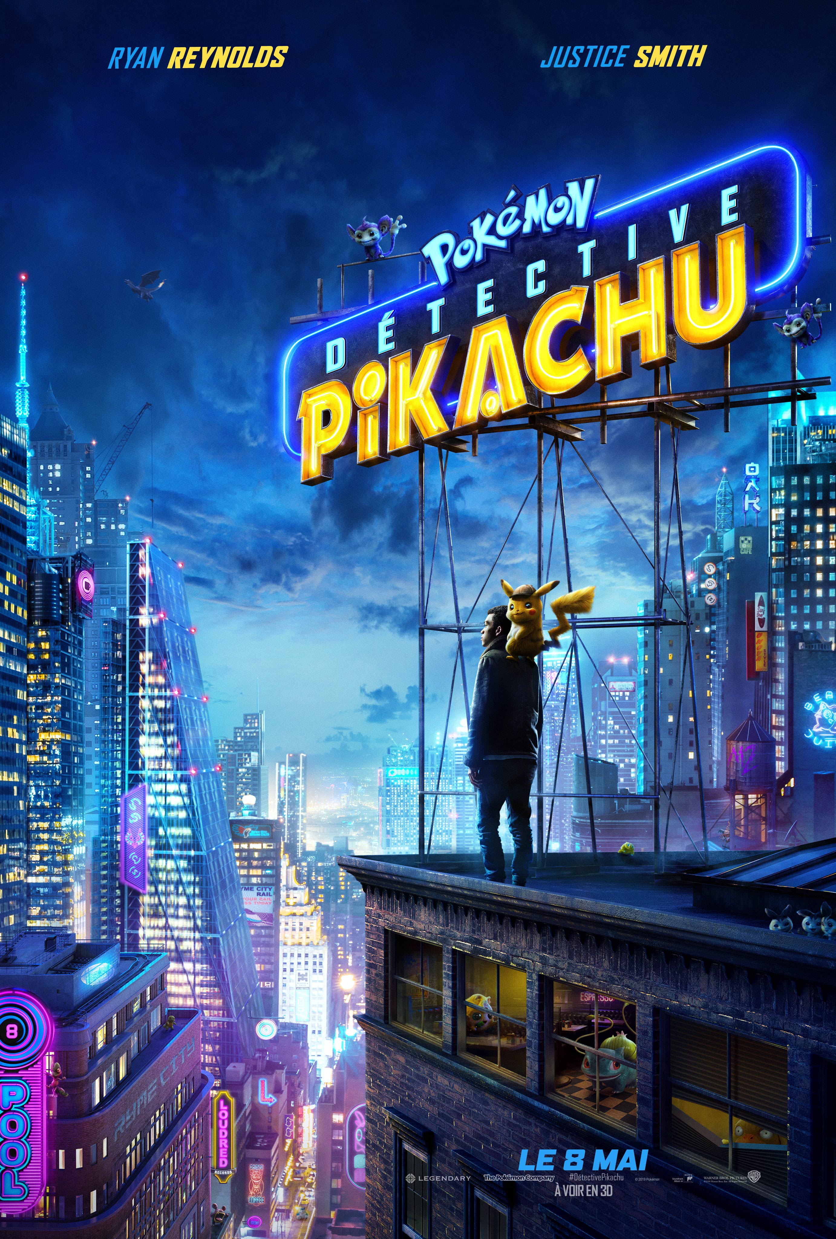 Regardez La Nouvelle Bande Annonce De PokÉmon Détective Pikachu