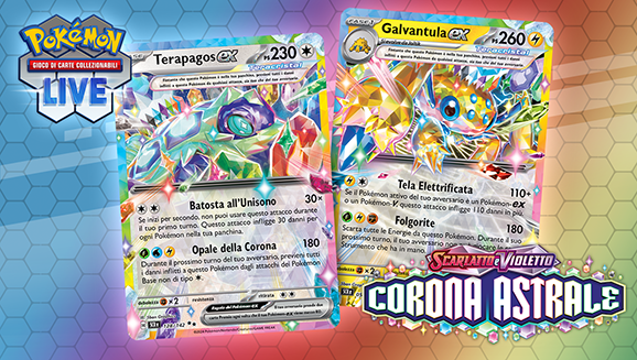 Strategie dei mazzi per il Pass lotta dell’espansione Scarlatto e Violetto - Corona Astrale del GCC Pokémon