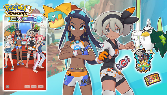 Fai amicizia con Azzurra e Drednaw e Fabia e Sirfetch'd in Pokémon Masters EX