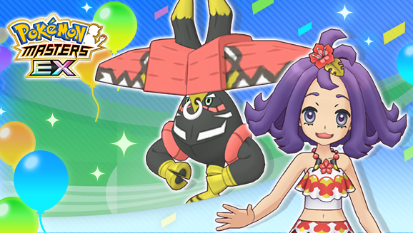 Malpi Costumax e Tapu Bulu in Pokémon Masters EX