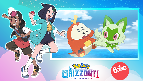 Nuovi episodi della serie Orizzonti Pokémon su Boing (canale 40)