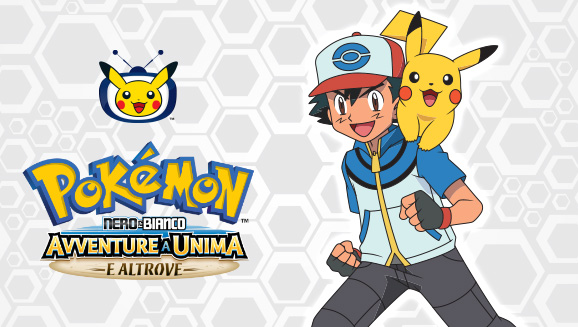 Ash arriva alla Lega di Unima su TV Pokémon