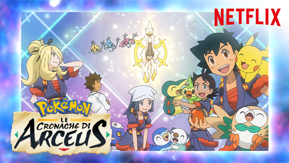 Pokémon: Cronache di Arceus è disponibile su Netflix