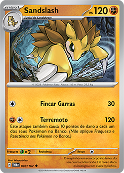 Sandslash | Máscaras do Crepúsculo | Banco de Dados de Cards do ...