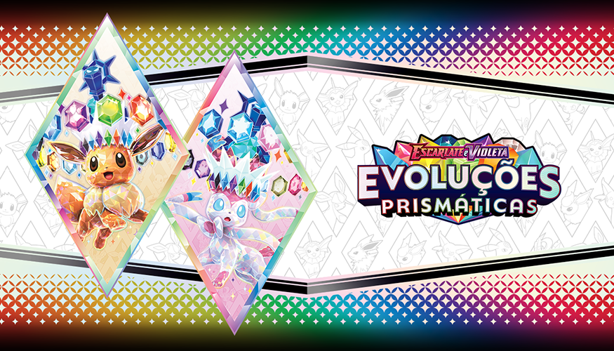 A expansão Escarlate e Violeta — Evoluções Prismáticas do Pokémon Estampas Ilustradas já está disponível