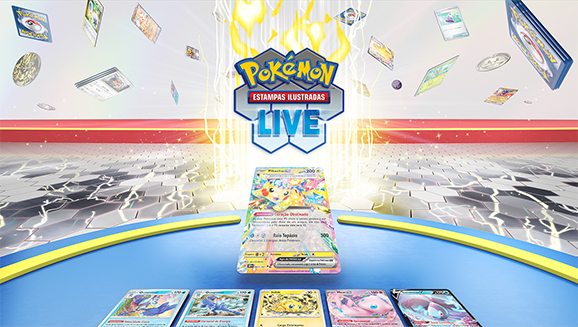 Pokémon Estampas Ilustradas Live