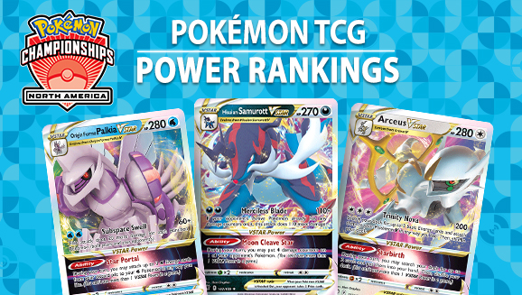 2022 Pokémon TCG North America International Championships Power Rankings