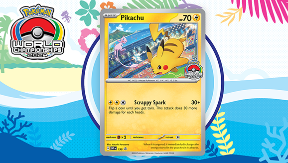 Celebrate Worlds with a Special Pikachu Promo Card