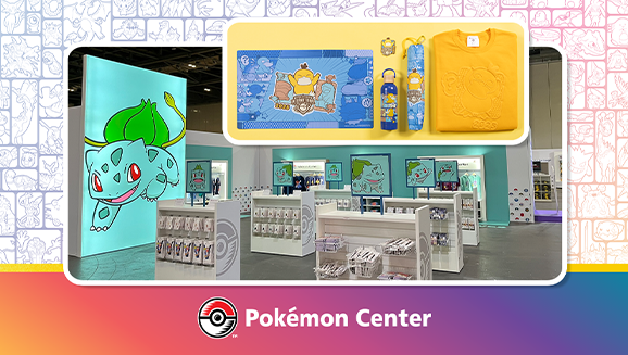 Shop the Pokémon Center at the 2025 Pokémon Europe International Championships