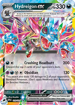 Hydreigon ex | Surging Sparks | TCG Card Database