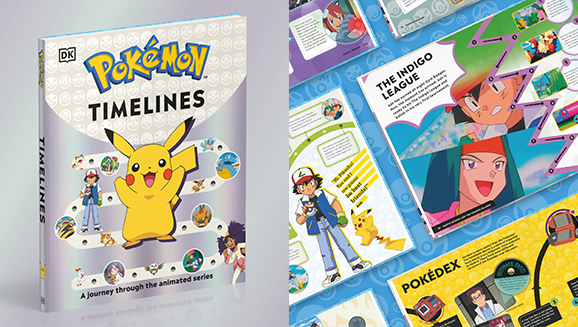 Revisit Ash’s Pokémon the Series Journey with the Pokémon Timelines Book