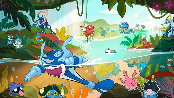 Dive into a Celebration of Water-Type Pokémon