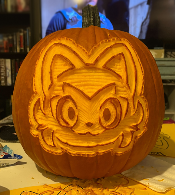 Pok mon Pumpkin Stencils Make For A Gourd geous Pok ween Pokemon