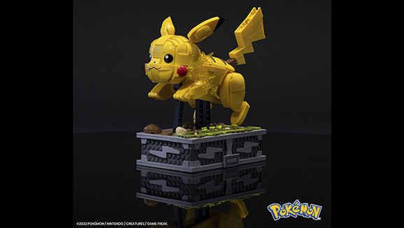 Get Moving with Mattel's MEGA Pokémon Motion Pikachu Building Set