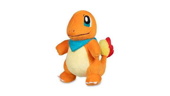 New Galar region and Pokémon Mystery Dungeon: Rescue Team DX plush at the Pokémon Center