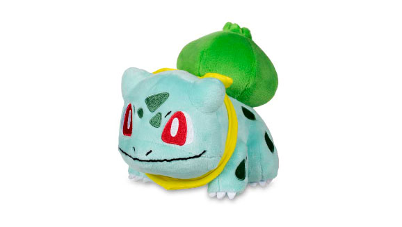 New Galar region and Pokémon Mystery Dungeon: Rescue Team DX plush at the Pokémon Center