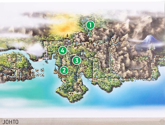 Kanto : Detalhes do mapa e informações uteis - Blog Pokémon Age