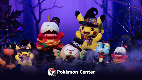 The Pokémon Center’s Halloween Poké Plush Are #SquadGhouls