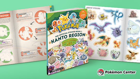 Have Fun Reading with a Selection of New Books, Available Now at Pokémon Center