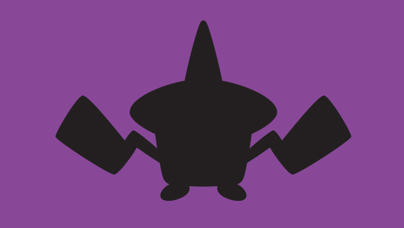 Rotom Dex Silhouette Pattern