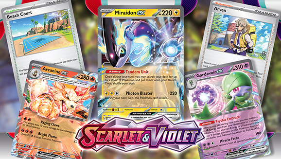 Pokemon Trading Card Game: Miraidon ex and Regieleki ex VMAX