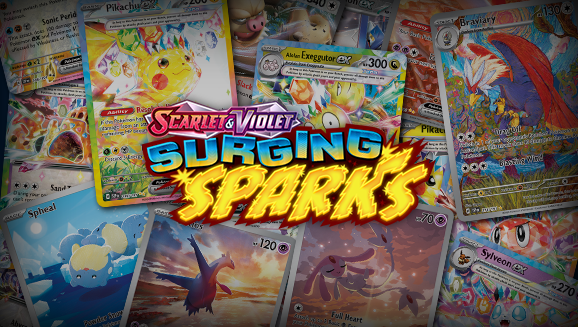 Browse the Cards of Scarlet & Violet—Surging Sparks!