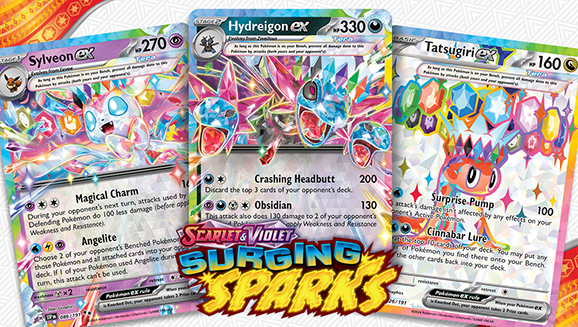 Scarlet & Violet—Surging Sparks Triple Play Deck Strategy