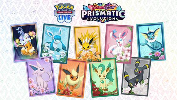 Eevee’s Prismatic Parade Event in Pokémon Trading Card Game Live