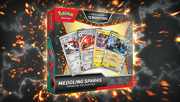 Pokémon TCG: Meddling Sparks Premium Collection