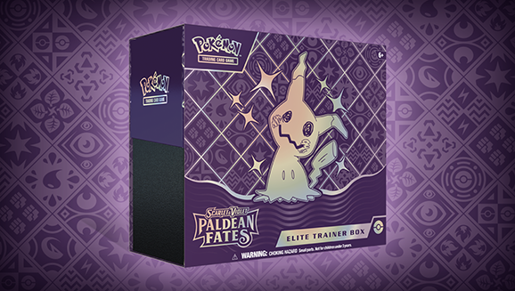 Pokemon Trading Card Game: Paldean Fates Elite Trainer Box