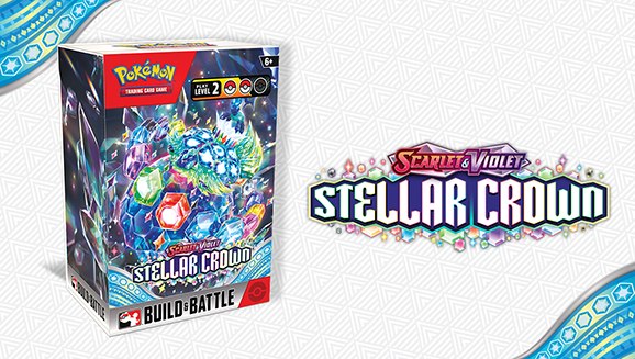 Find Cool New Cards in the Pokémon TCG: Scarlet & Violet—Stellar Crown Build & Battle Box