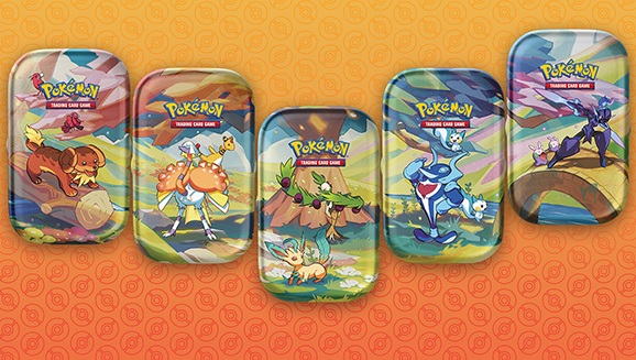 Discover Mini Tins Filled with Pokémon TCG Fun