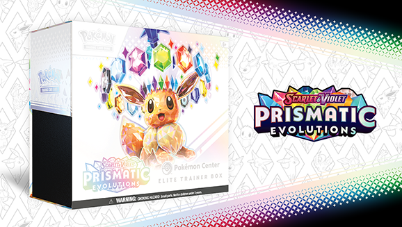 Pokémon TCG: Scarlet & Violet—Prismatic Evolutions Pokémon Center Elite Trainer Box