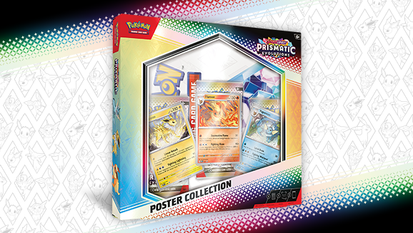 Pokémon TCG: Scarlet & Violet—Prismatic Evolutions Poster Collection