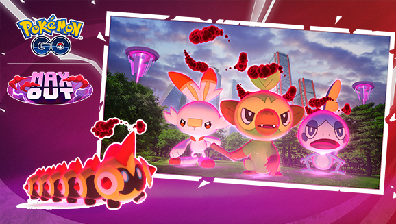 Desafía a Grookey, Scorbunny, Sobble y Falinks en los Combates Max de Pokémon GO