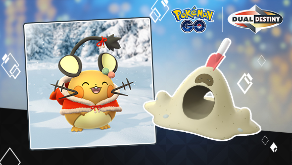 Dedenne Wearing Holiday Attire Debuts as the Pokémon GO Holiday Part 1 Event Begins