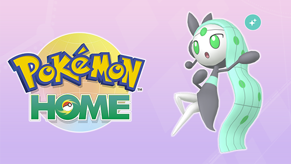 Ein neues Update für Pokémon HOME und eine Gelegenheit, ein Schillerndes Meloetta zu erhalten