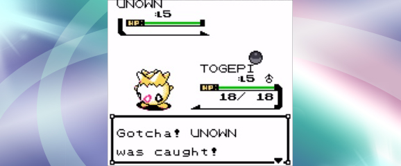2] Shiny Unown I in crystal VC after 4392 encounters! : r/ShinyPokemon