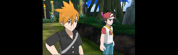 Red, Leaf and Blue in Alola, Pokémon