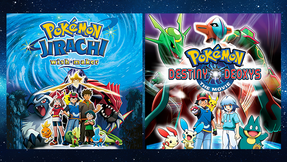 Own or Rent Pokémon: Jirachi Wish Maker and Pokémon: Destiny Deoxys Digitally