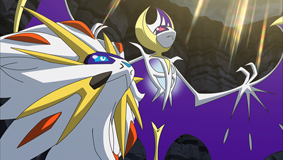 Pokemon In Action (+ Digimon) — Lunala used Phantom Force! ~ SM Ultra  Adventures